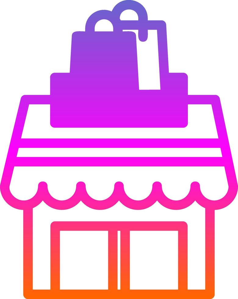 Market Vector Icon Design