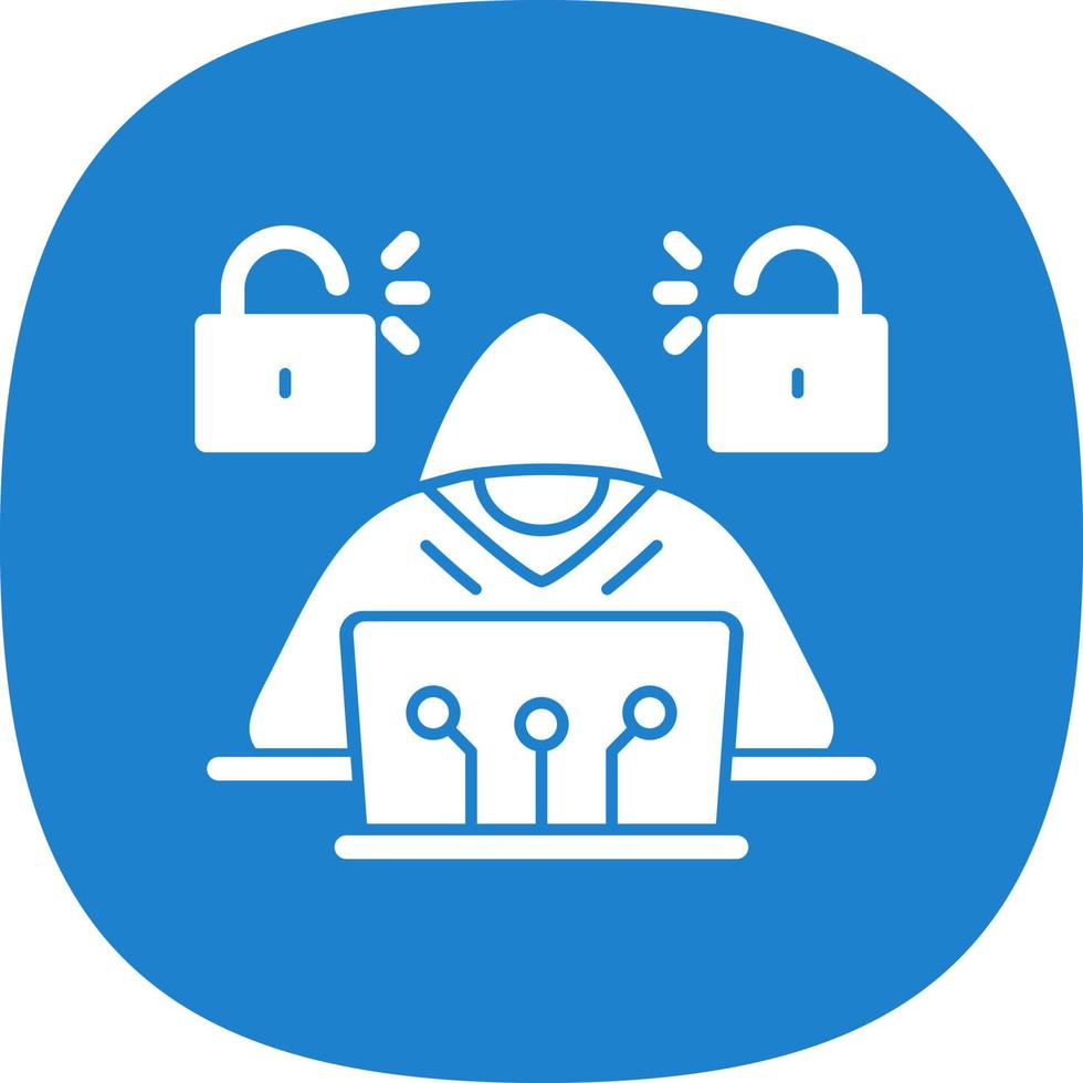 Cyber Attack Vector Icon Design