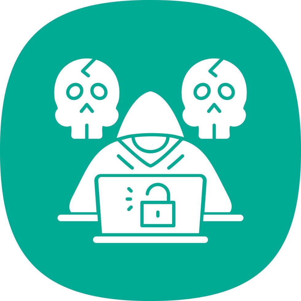 Hacker Vector Icon Design