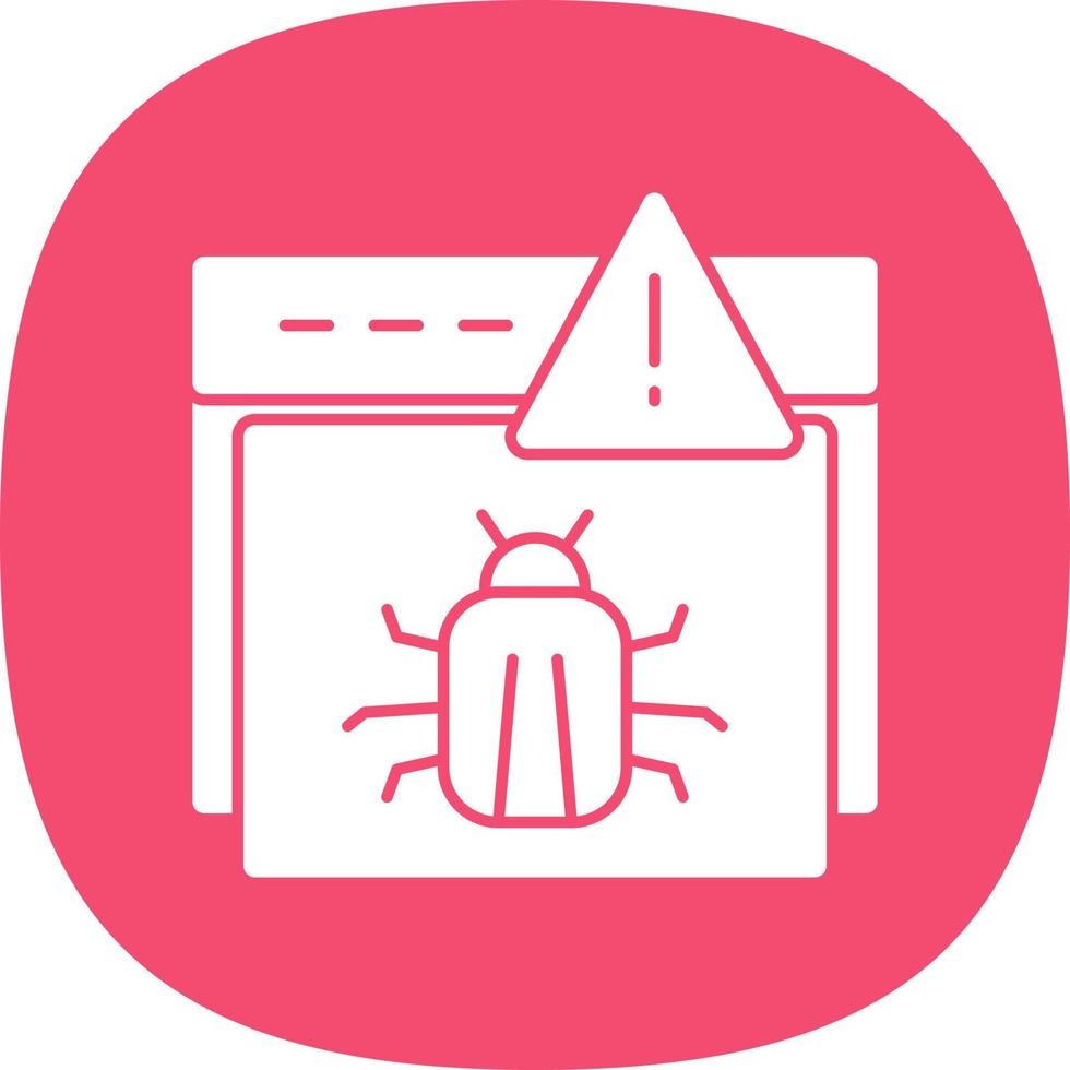 Infected Vector Icon Design