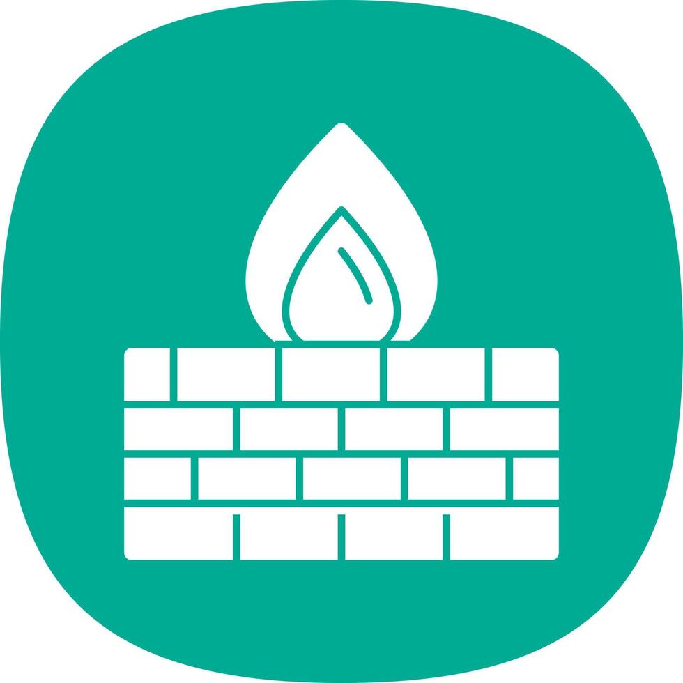 Firewall Vector Icon Design