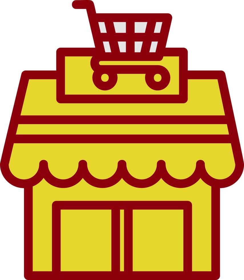 diseño de icono de vector de tienda