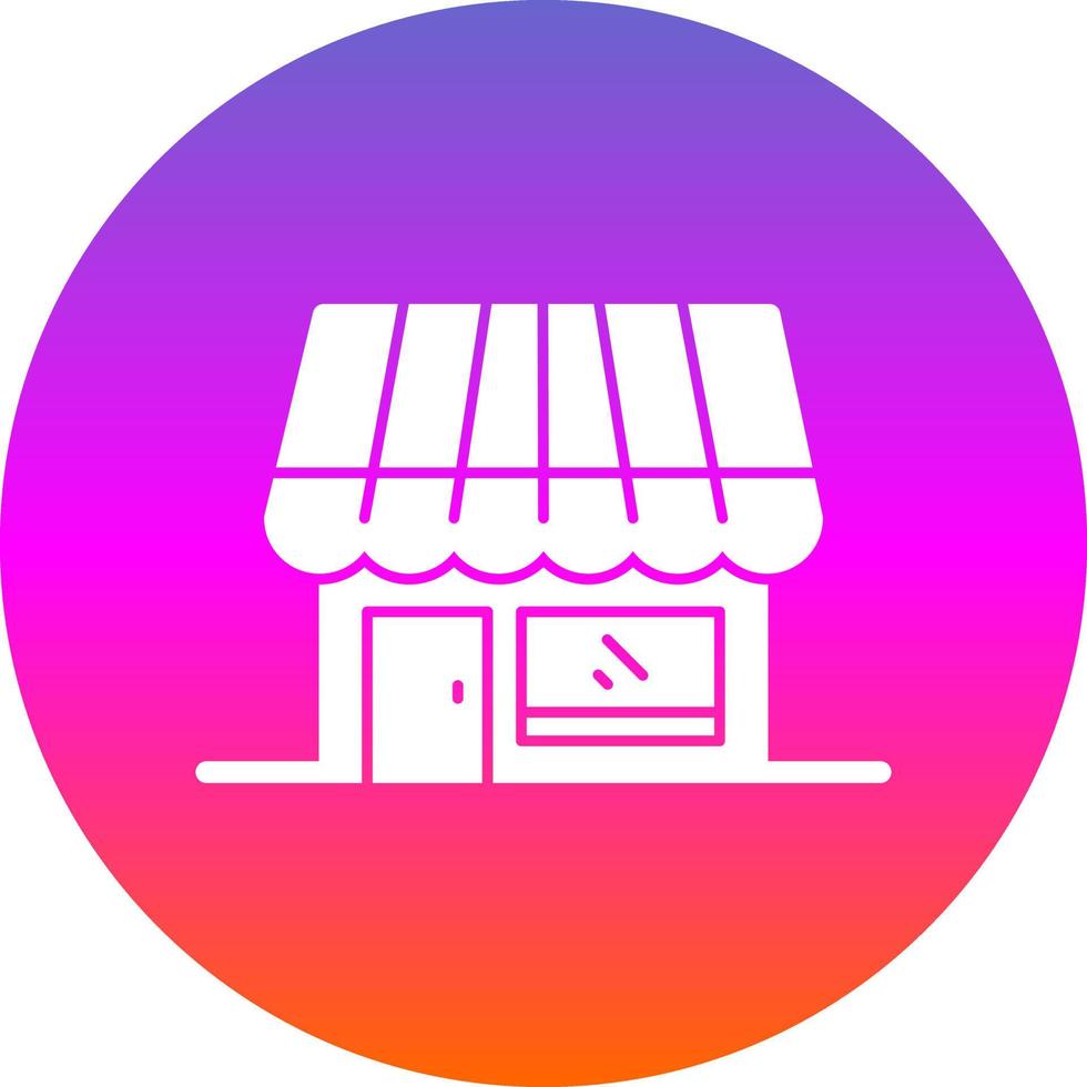 diseño de icono de vector de tienda