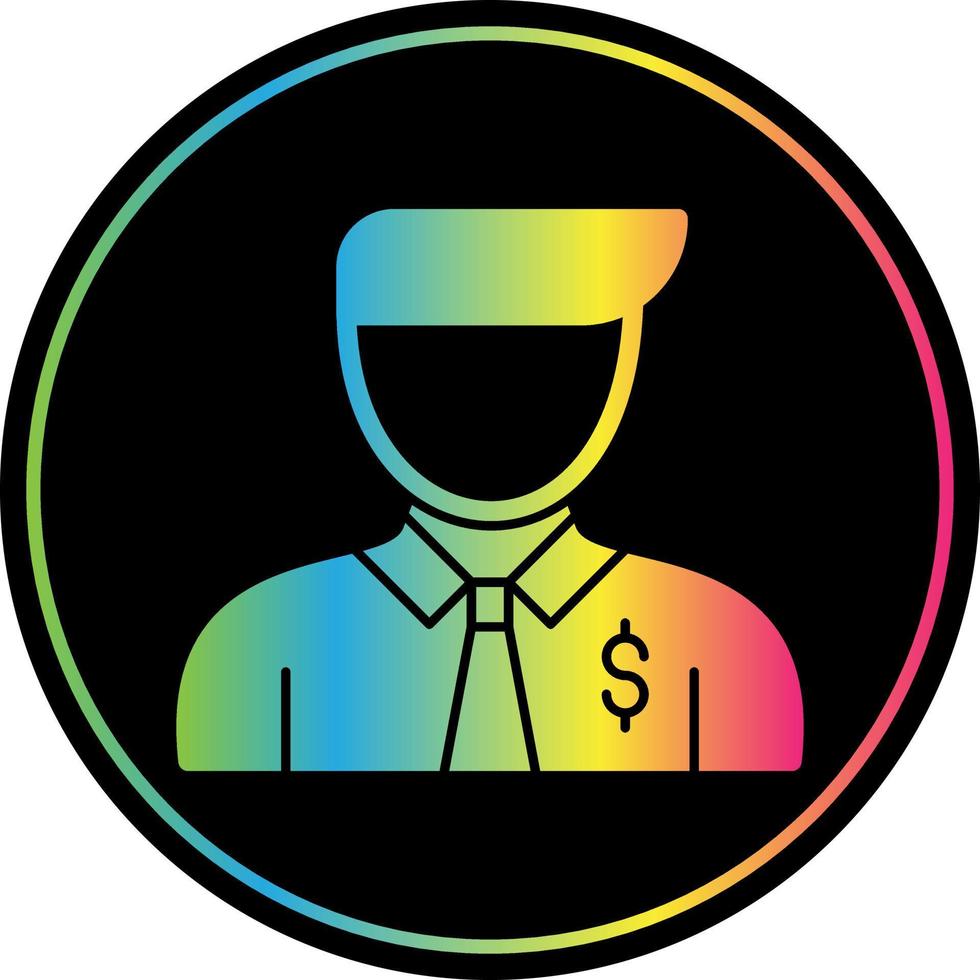 Salesman Vector Icon Design