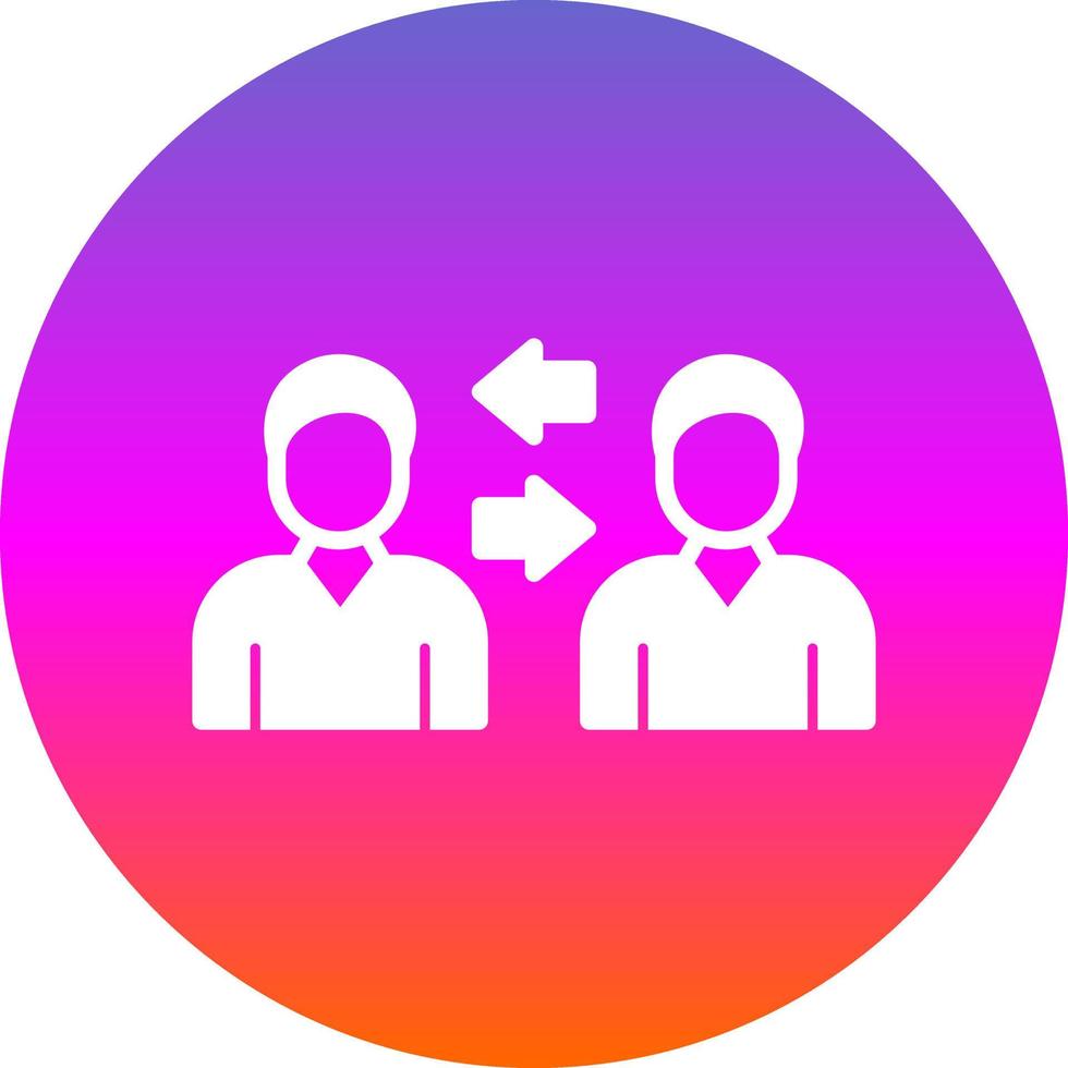 Change Management Vector Icon Design