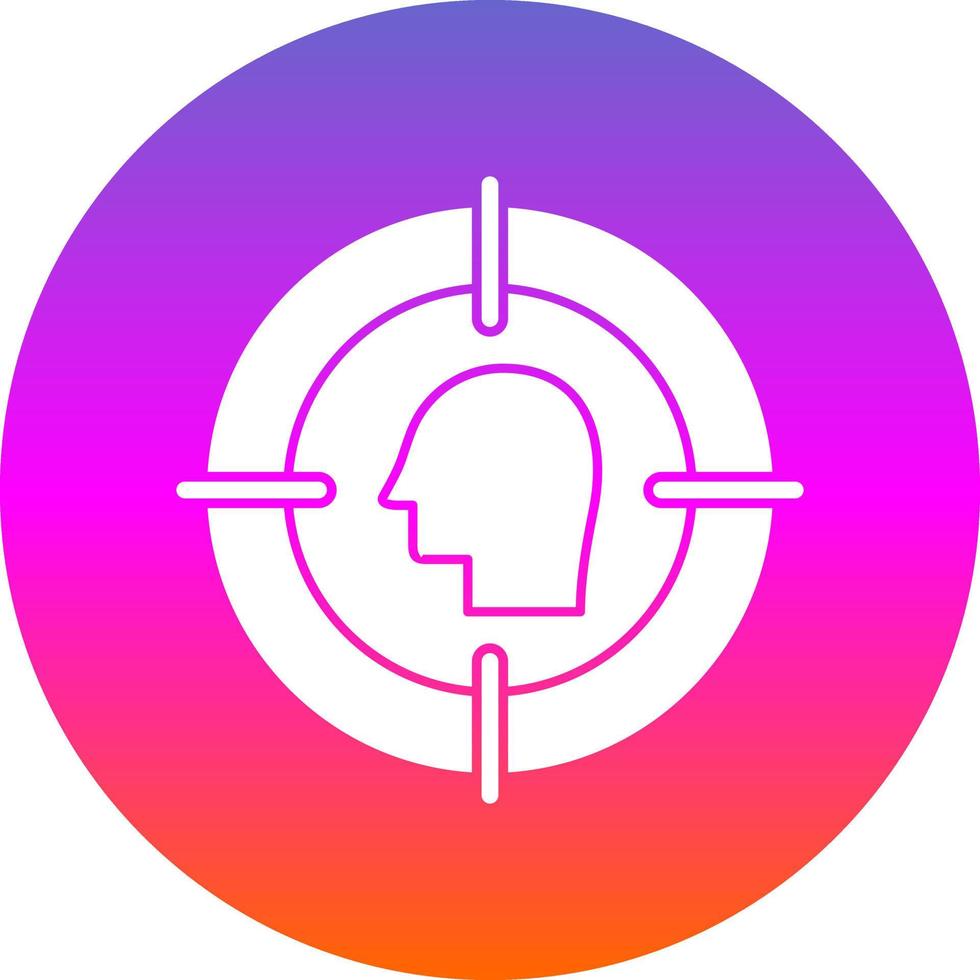 Head Hunting Vector Icon Design