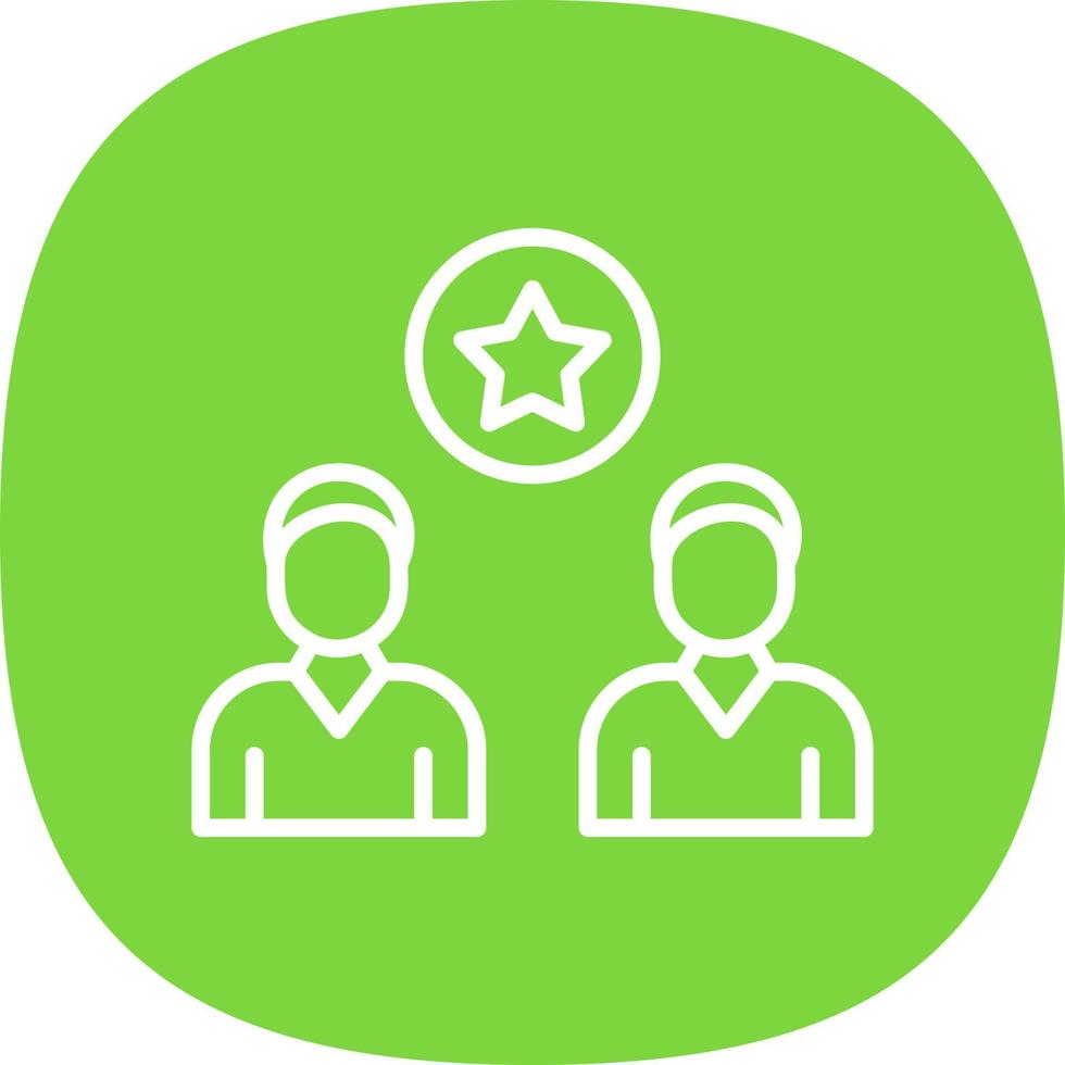 Employee Engagement Vector Icon Design