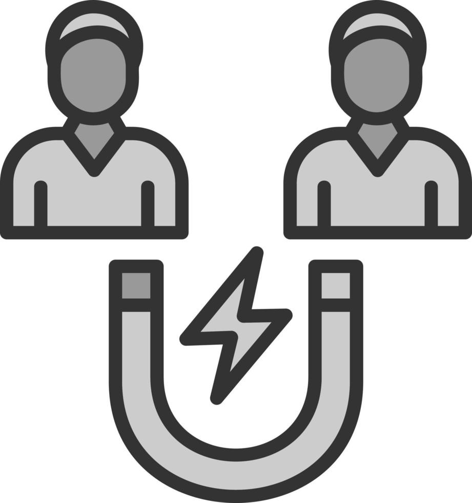 Candidates Attraction Vector Icon Design