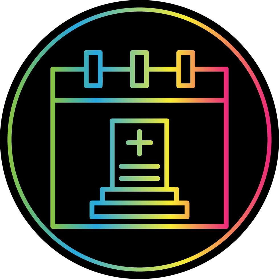 Bereavement Leave Vector Icon Design