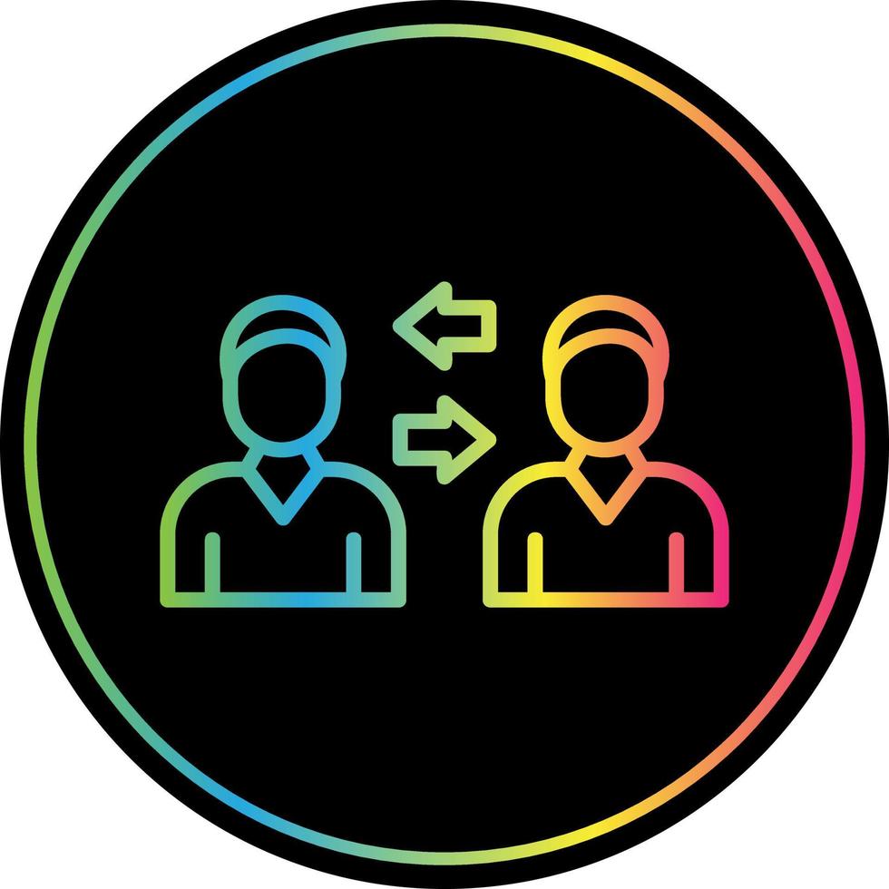Change Management Vector Icon Design