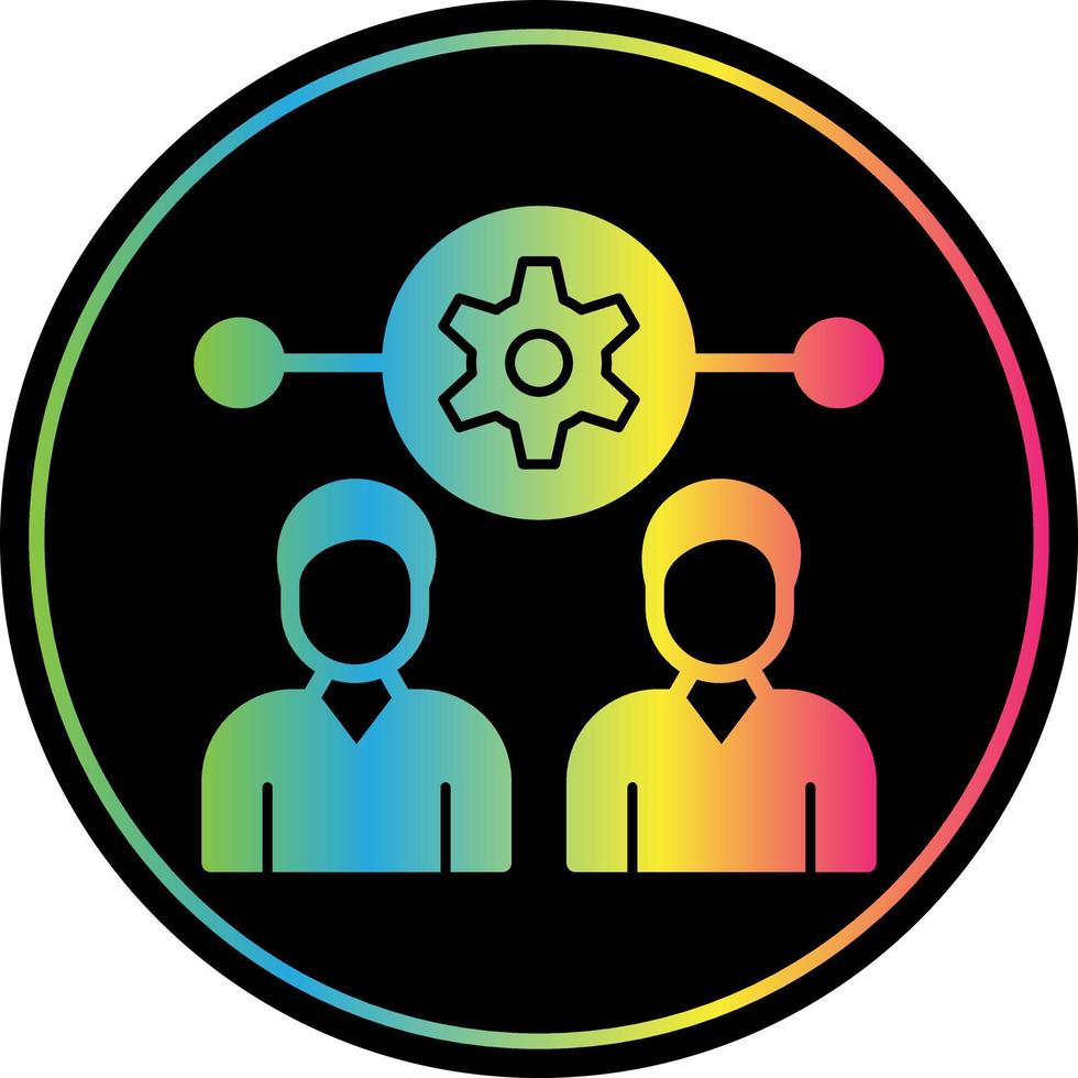 Hr Management Vector Icon Design