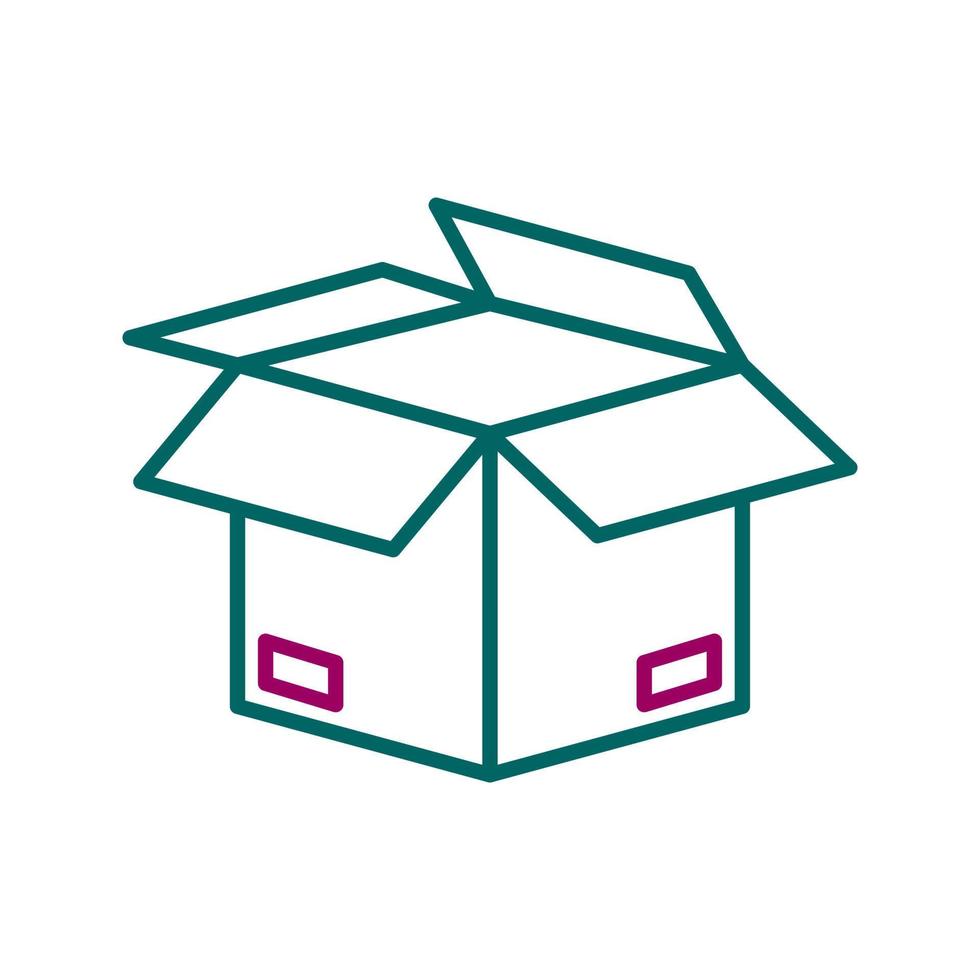 Open Box Vector Icon