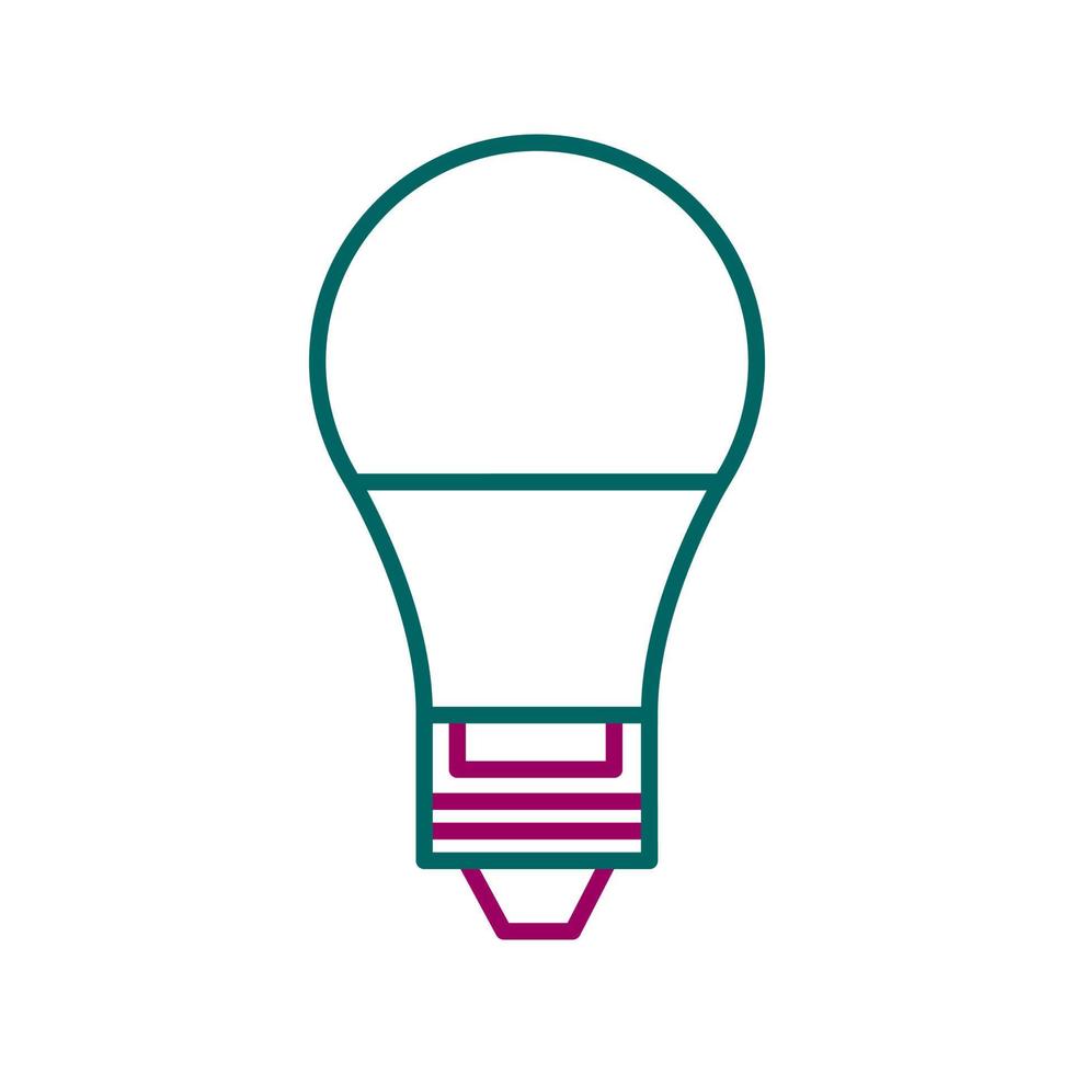 Electric Bulb Vector Icon