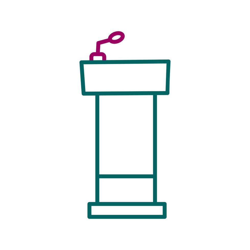 Podium Vector Icon