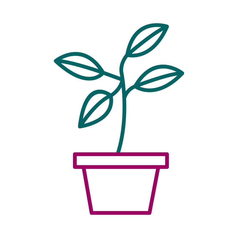 icono de vector de planta