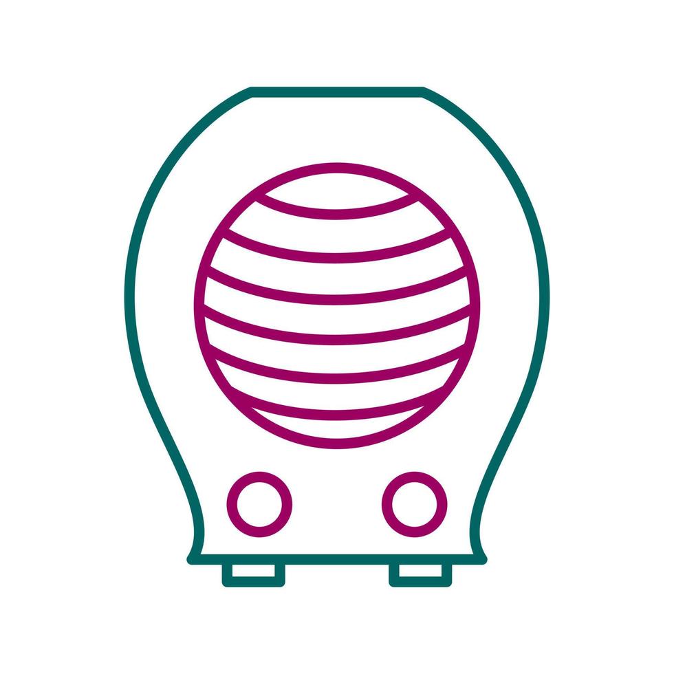 Fan Heater Vector Icon