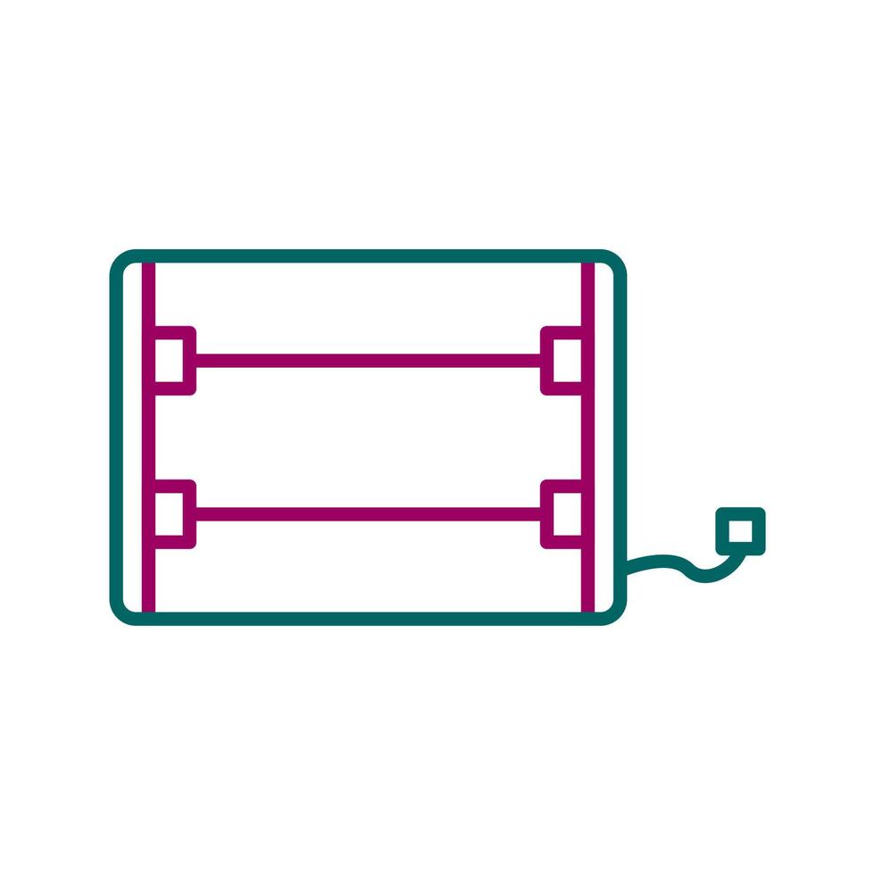 Electric Heater Vector Icon