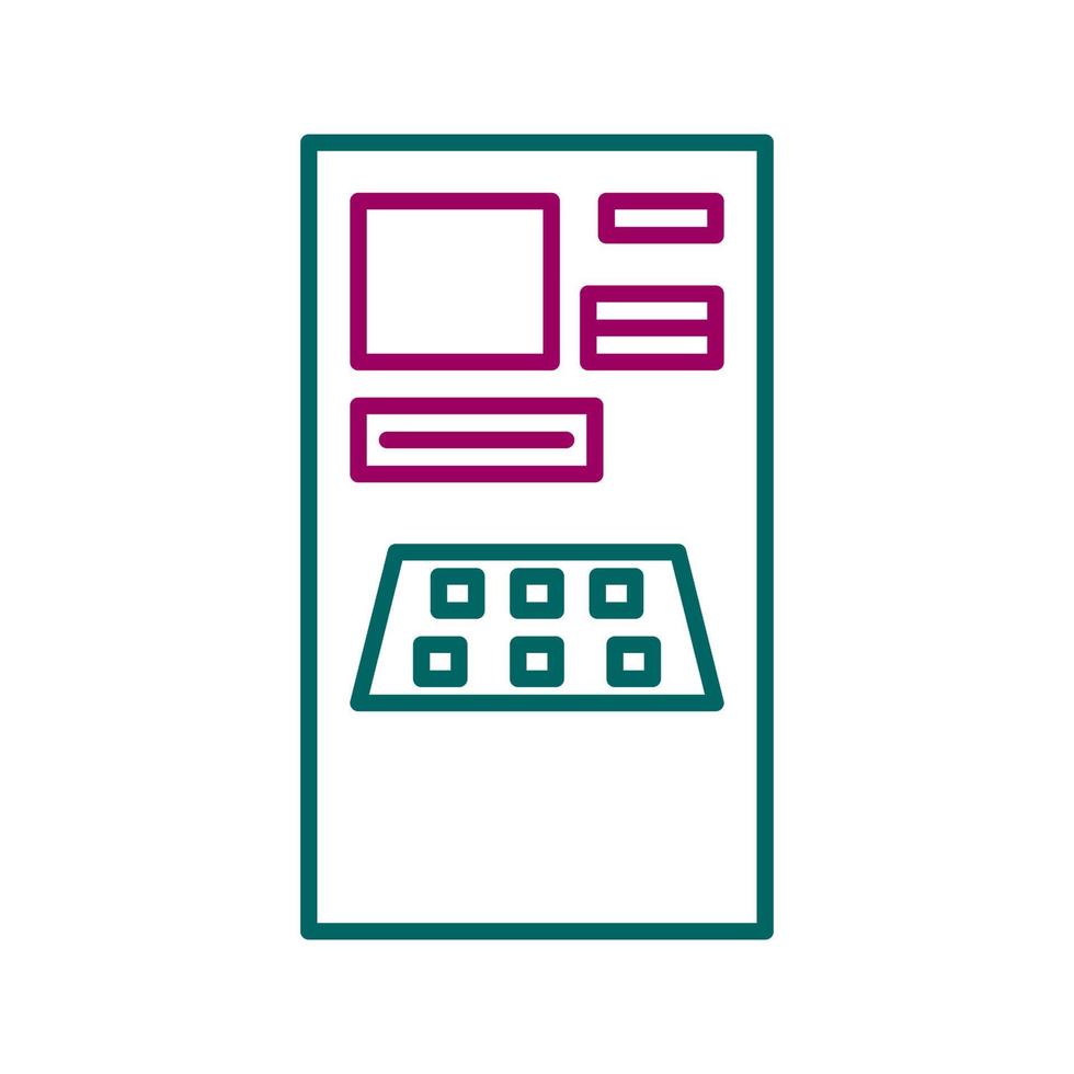 Cash Machine Vector Icon