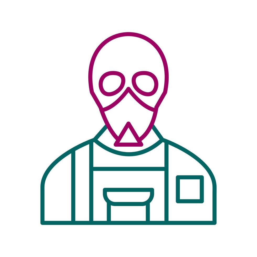 Gas Mask Vector Icon