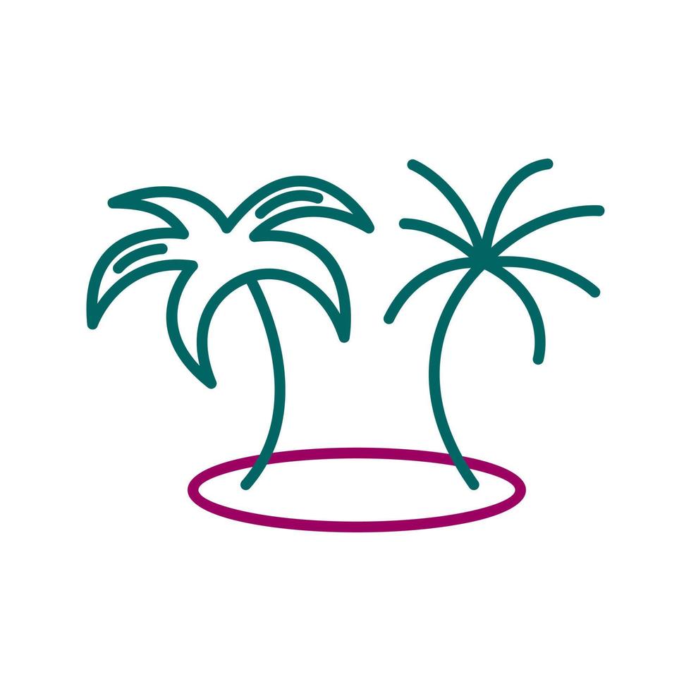 Island Vector Icon