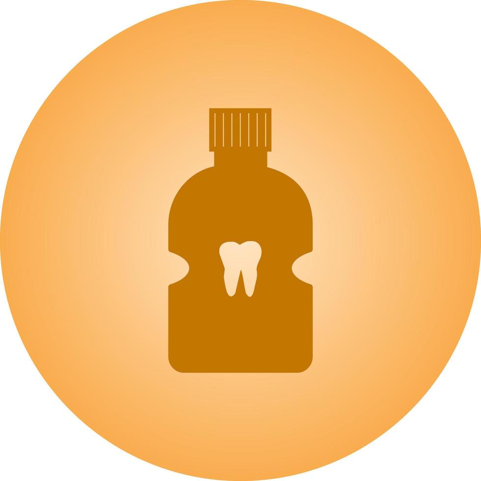 Beautiful Teeth Vector Glyph icon