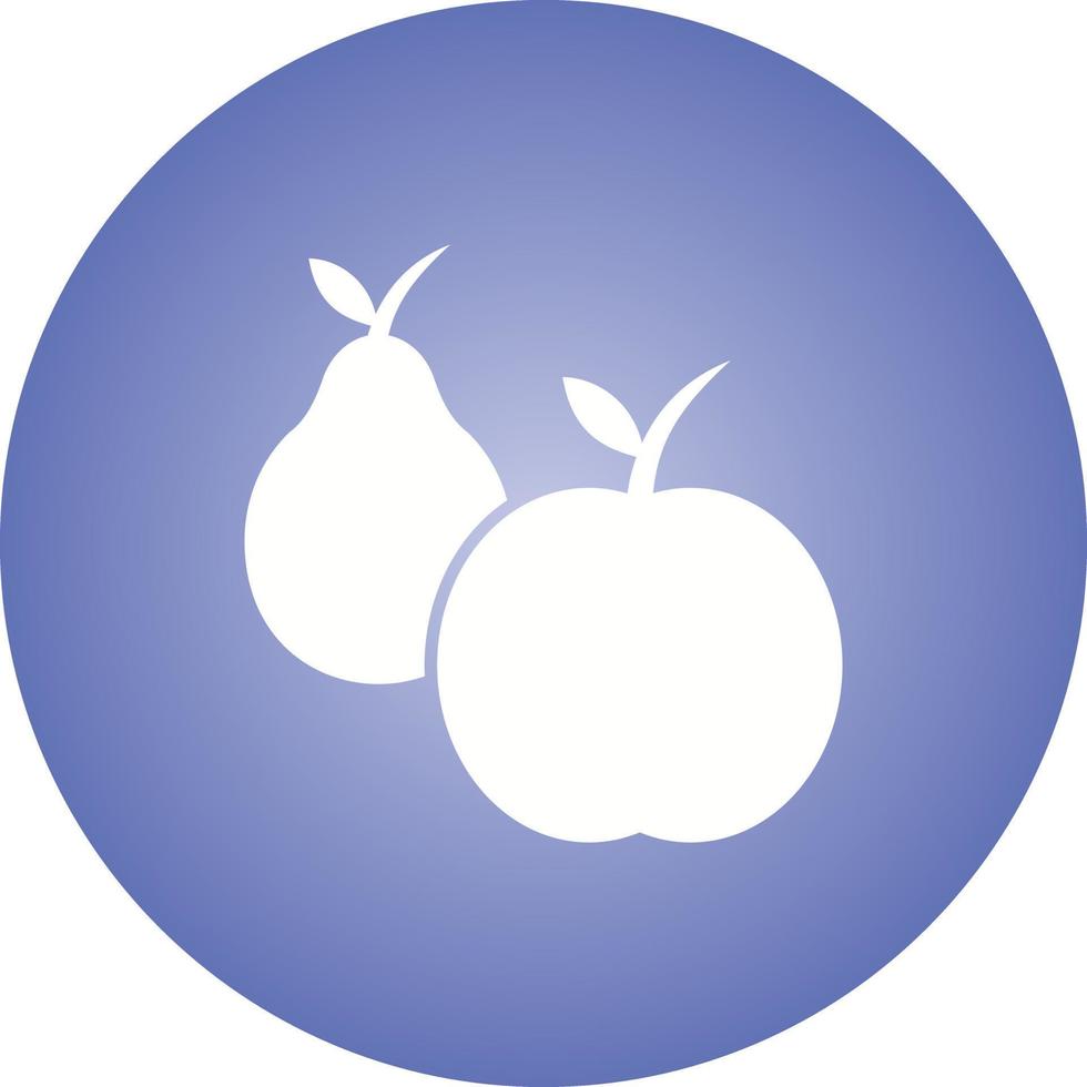 Beautiful Fruit Glyph Vector Icon