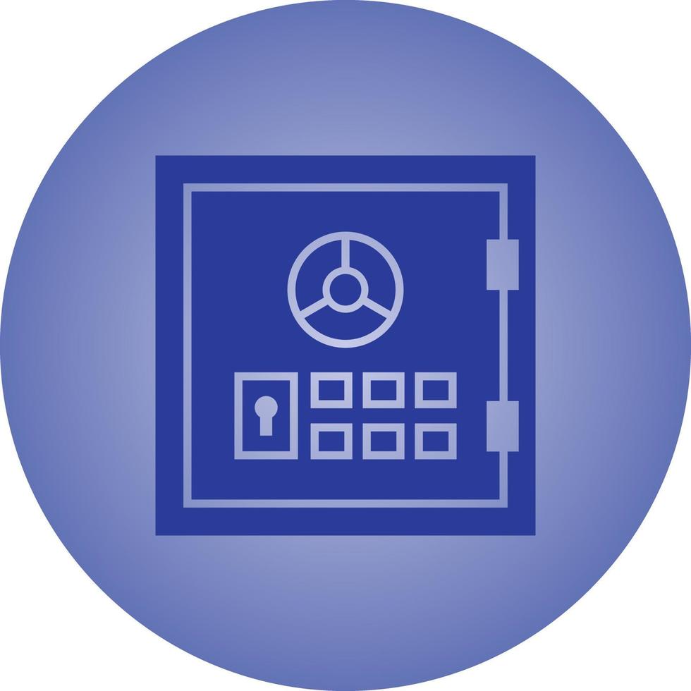 Beautiful Locker Vector Glyph Icon