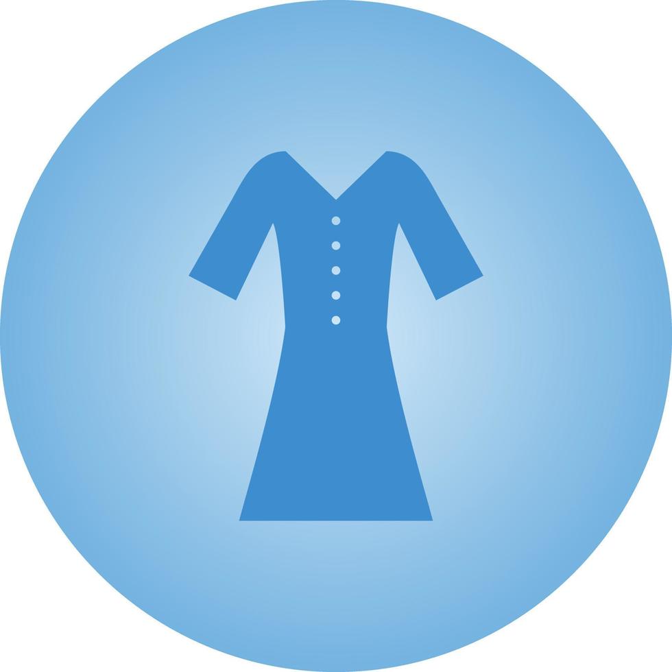 Beautiful Shirt Vector Glyph icon