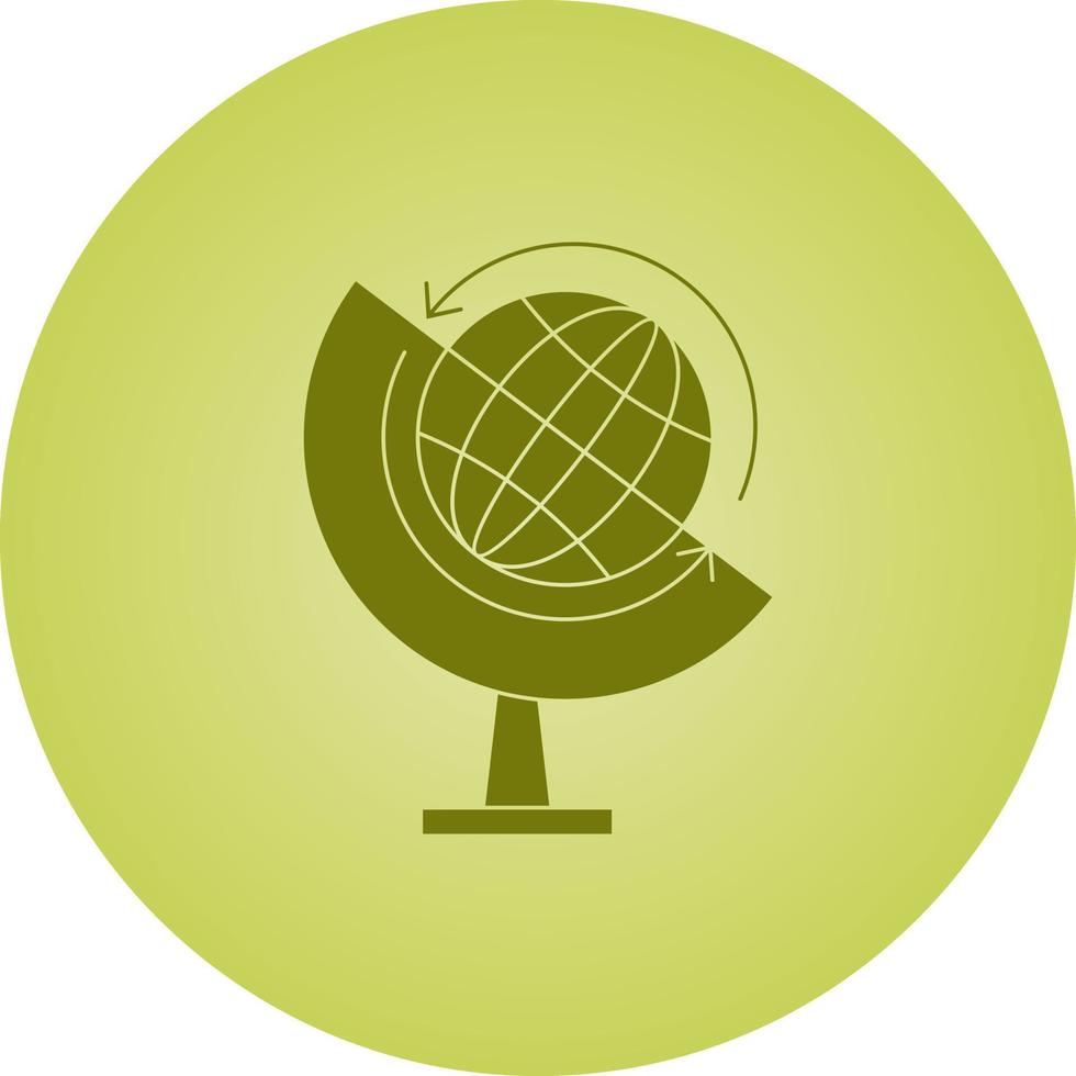 Beautiful worldwide Vector Glyph icon