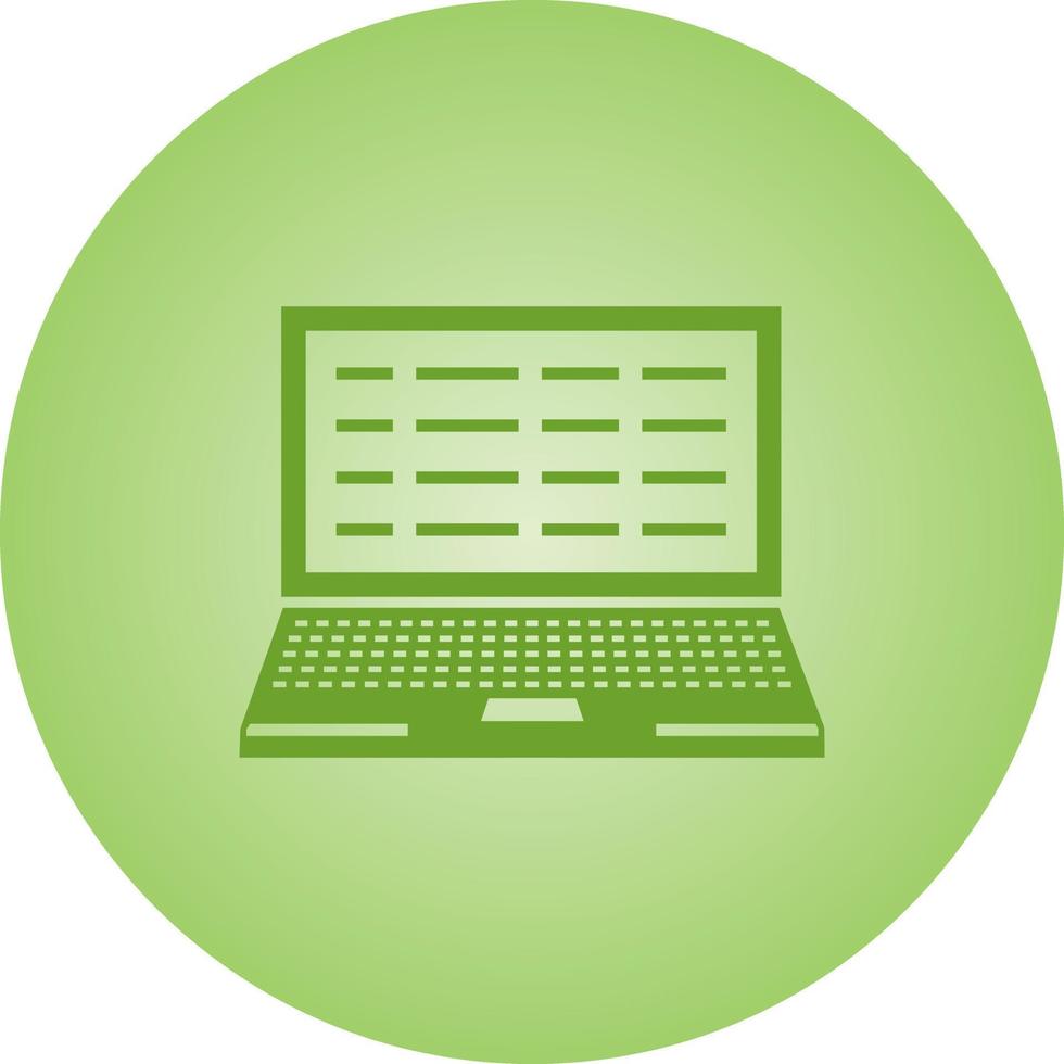 Beautiful Notebook Vector Glyph icon