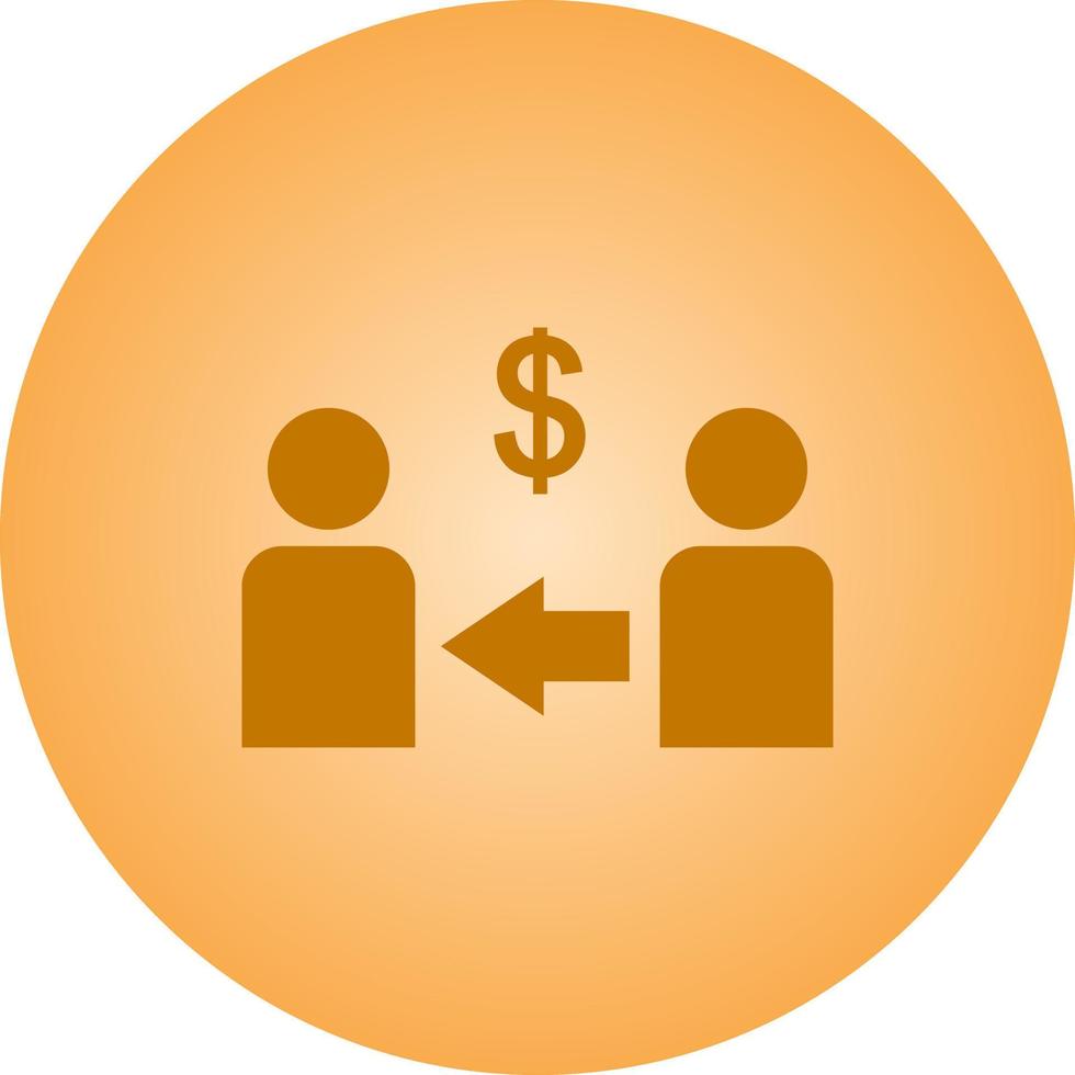 Beautiful Business affiliation Vector Glyph icon