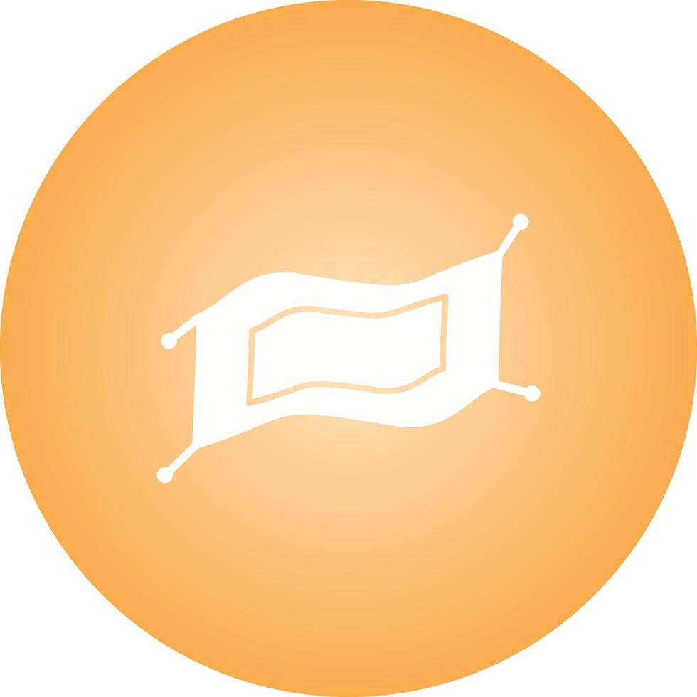 Beautiful Magical Carpet  Glyph Vector Icon