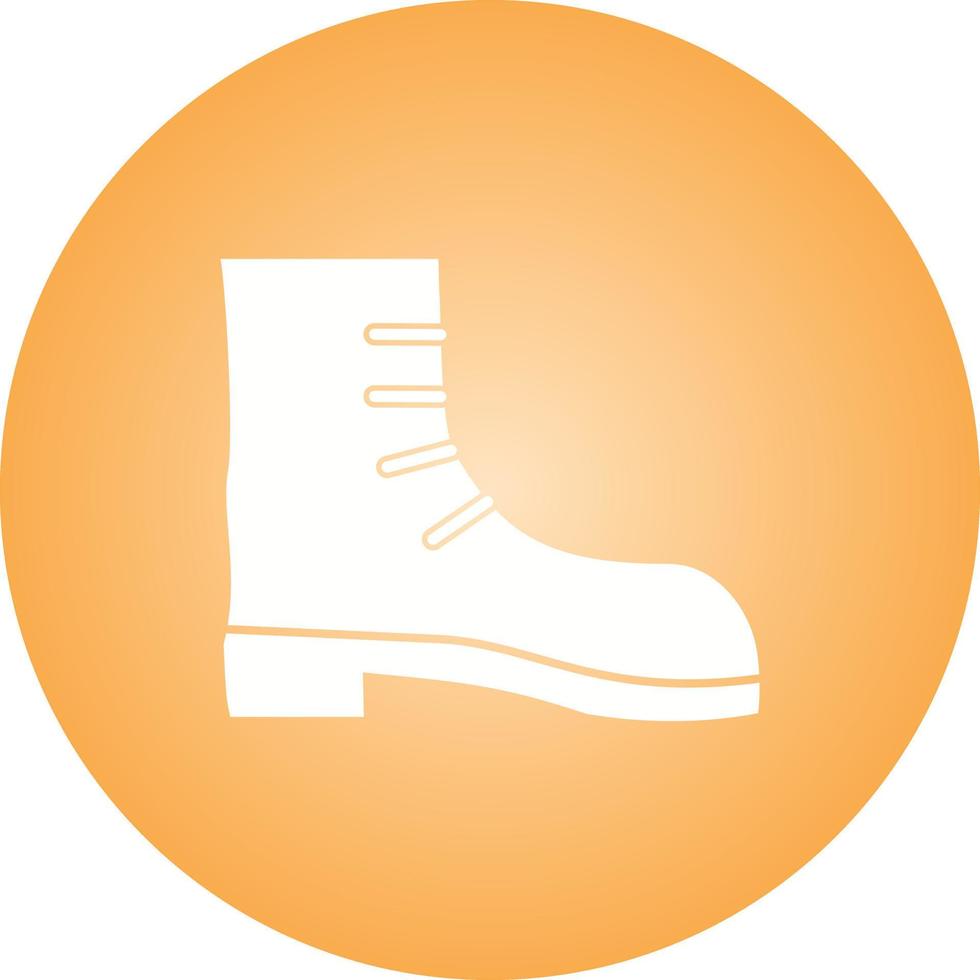 Beautiful Long boot Glyph Vector Icon