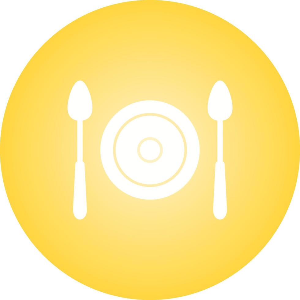 Beautiful Food Glyph Vector Icon