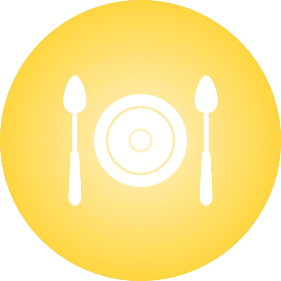 Beautiful Food Glyph Vector Icon