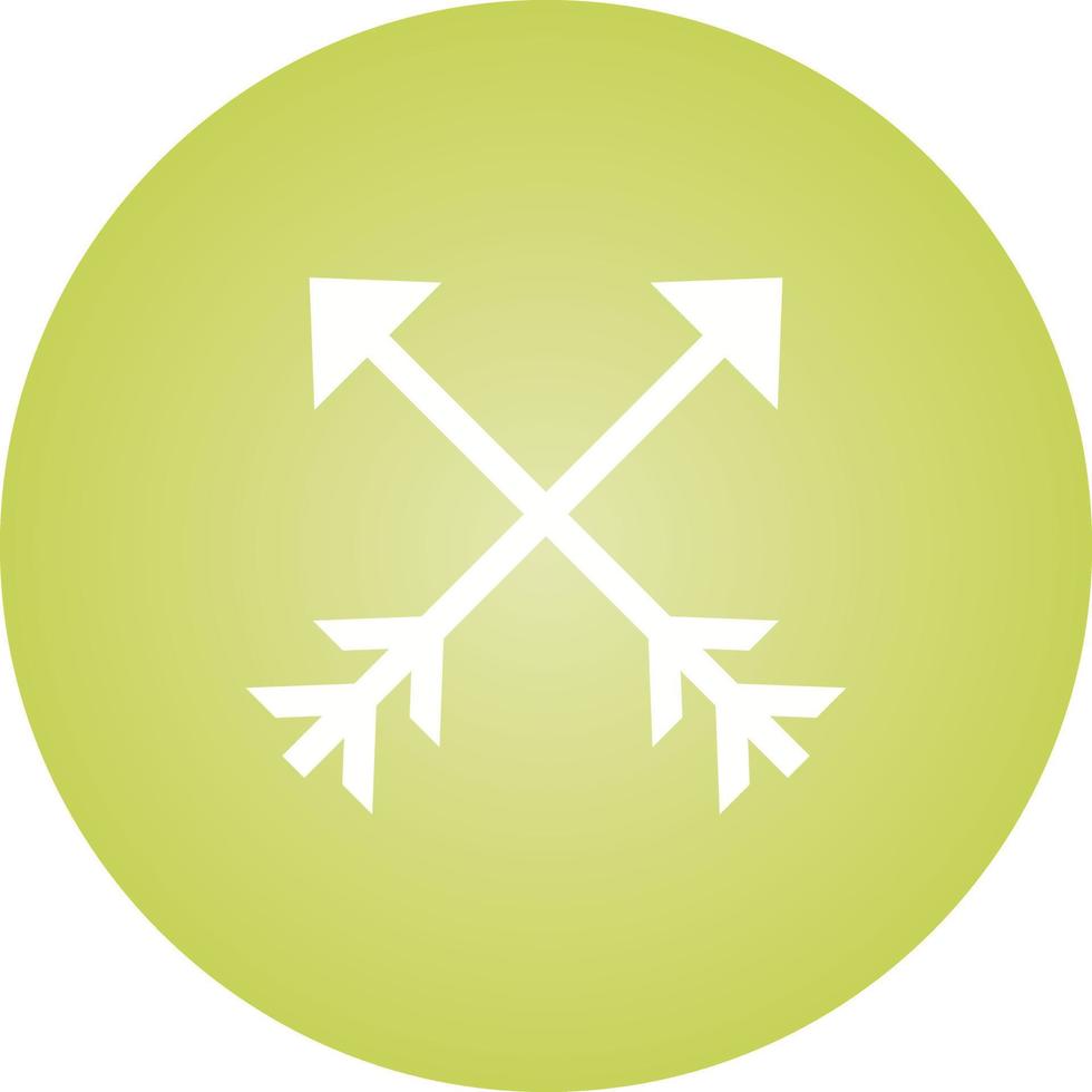 Beautiful Arrows Glyph Vector Icon