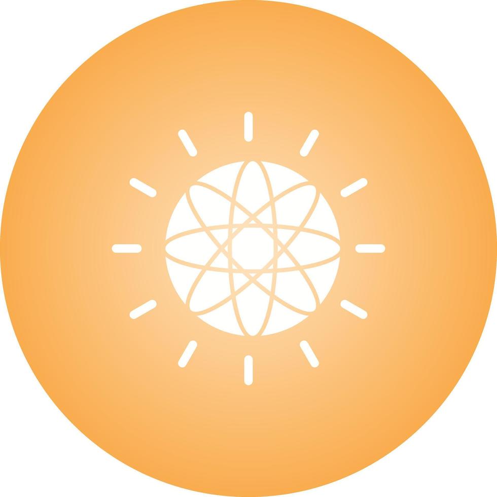 Beautiful Globe Glyph Vector Icon