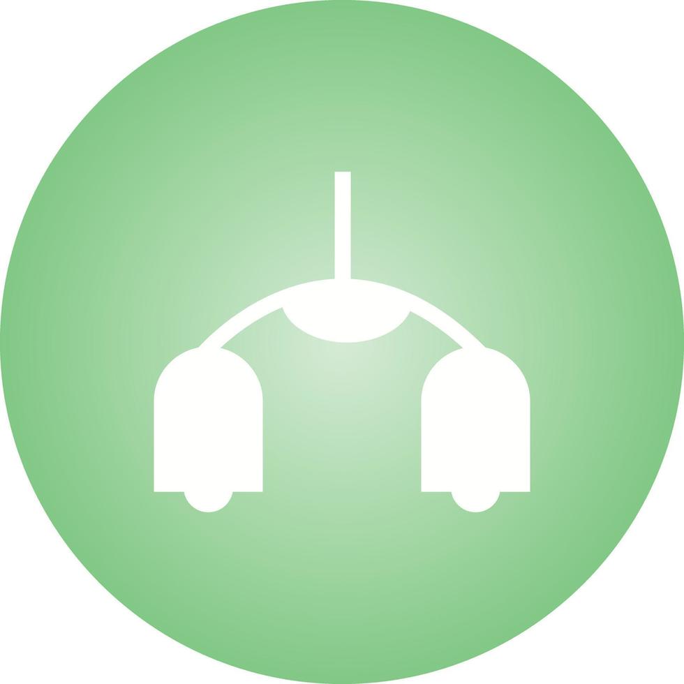 Beautiful Ceiling Glyph Vector Icon
