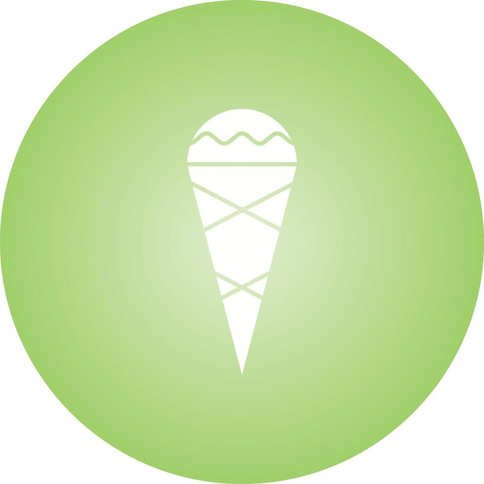 Beautiful Cone Glyph Vector Icon