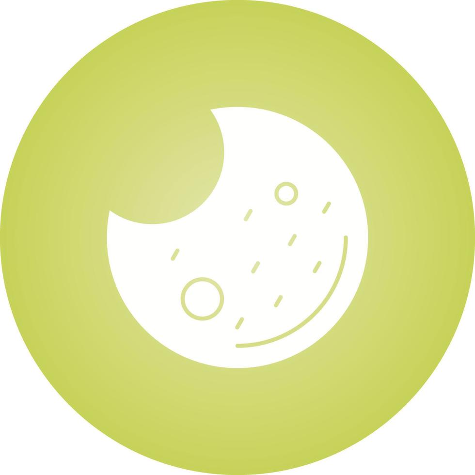Beautiful Cookie Glyph Vector Icon