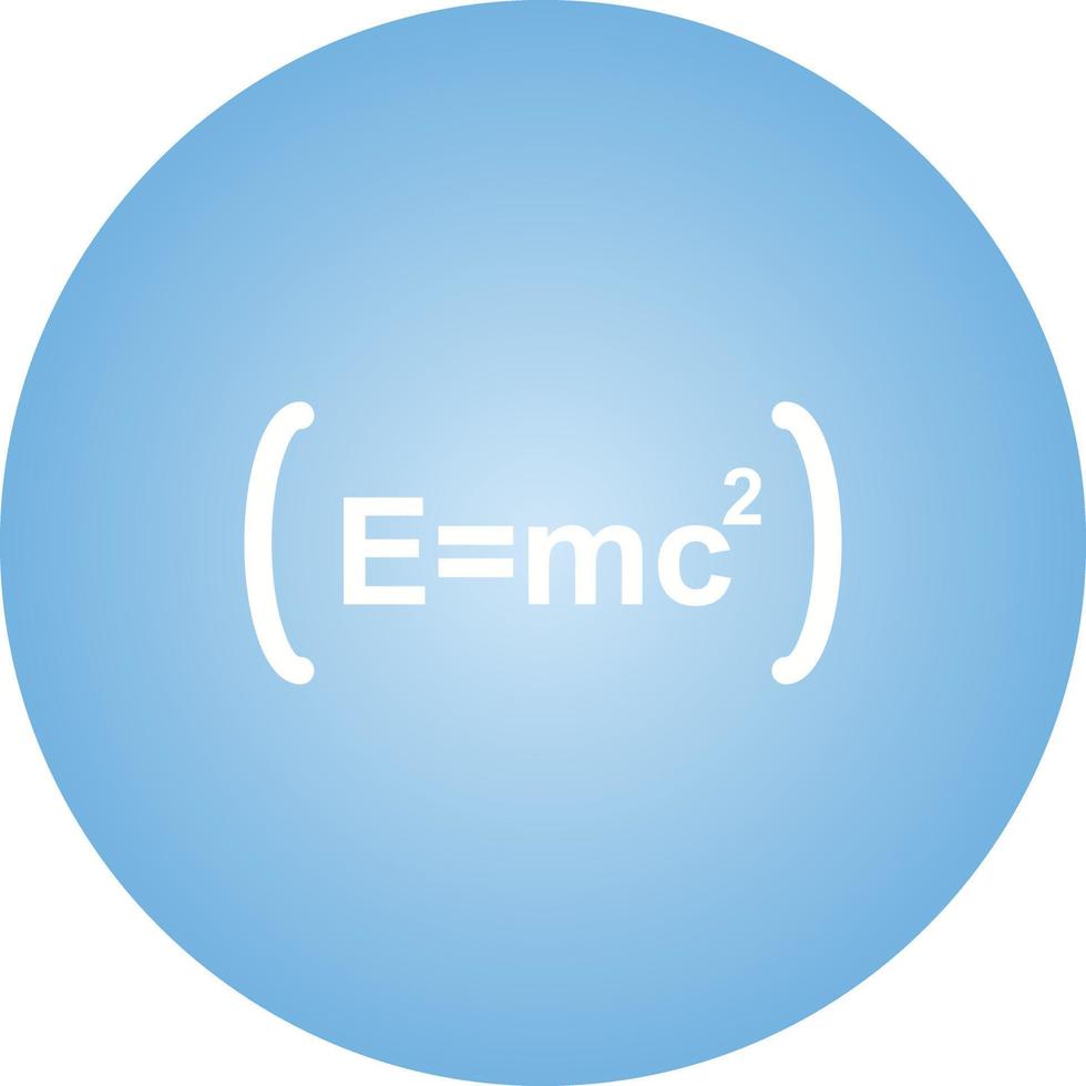 Beautiful Formula Glyph Vector Icon
