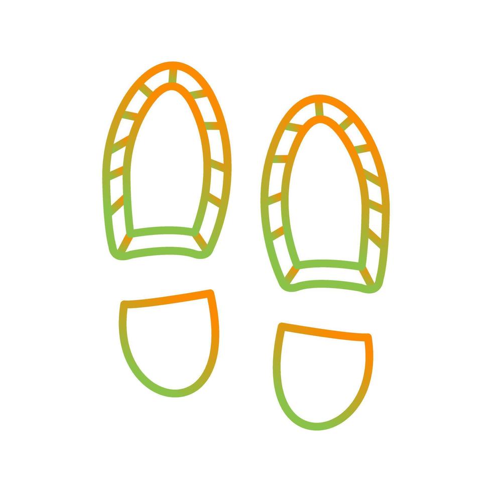 Footprint Vector Icon