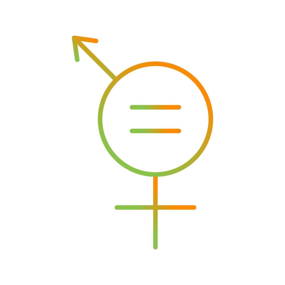 Gender Equality Vector Icon