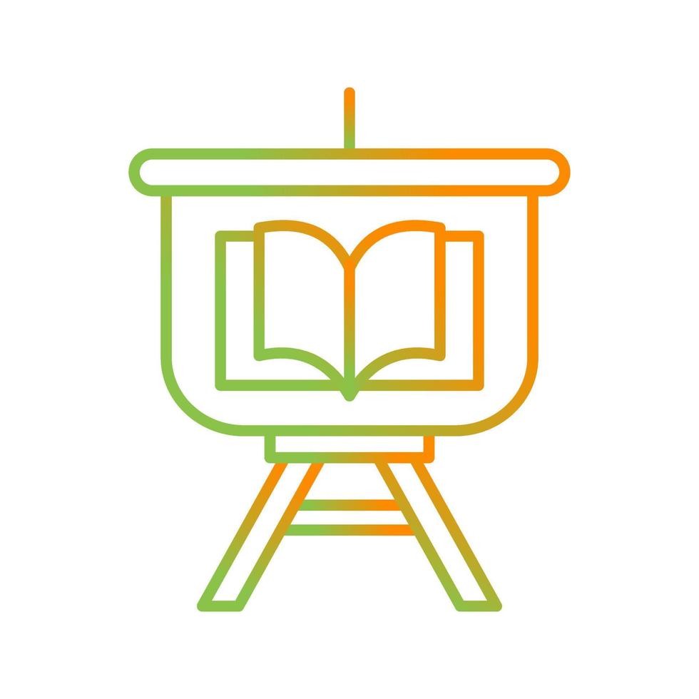 Education Presentation Vector Icon