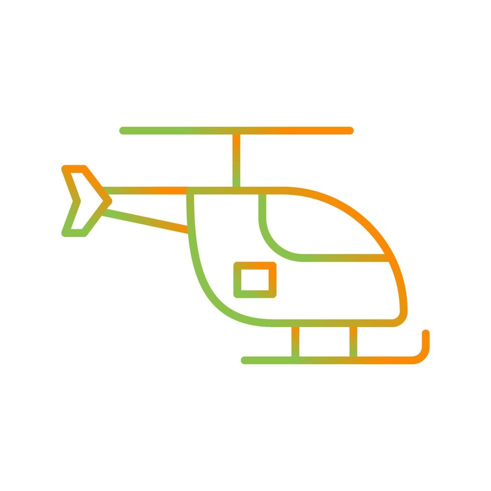 Helicopter Vector Icon