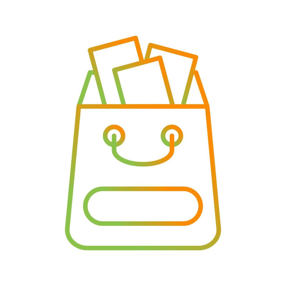 icono de vector de compras