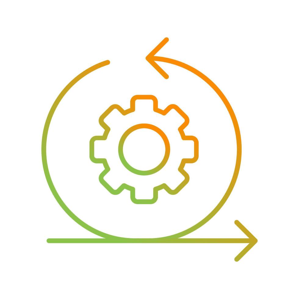 Workflow Vector Icon