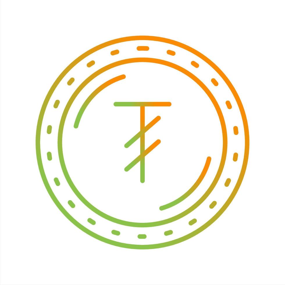 Tugrik Currency Vector Icon