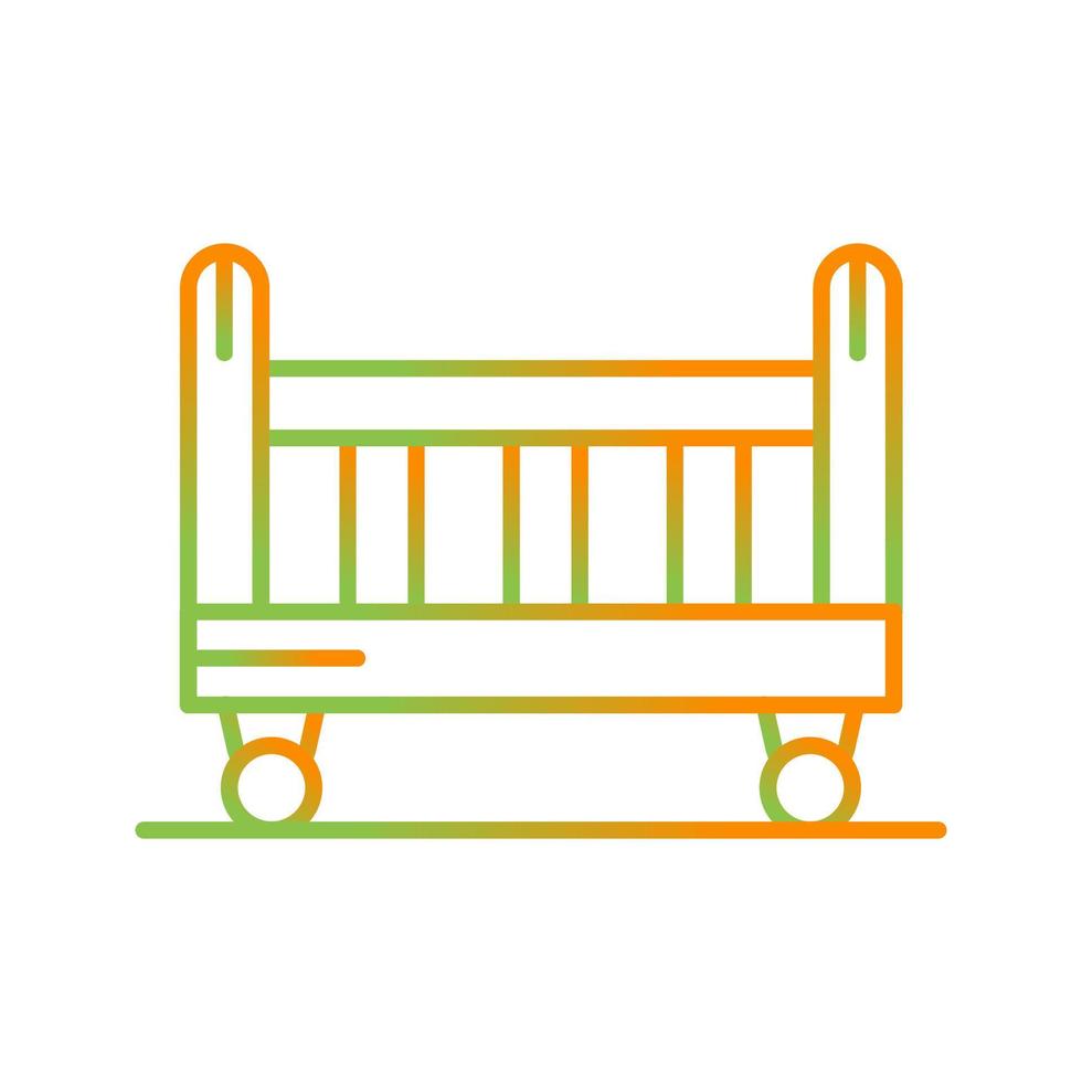 Crib Vector Icon