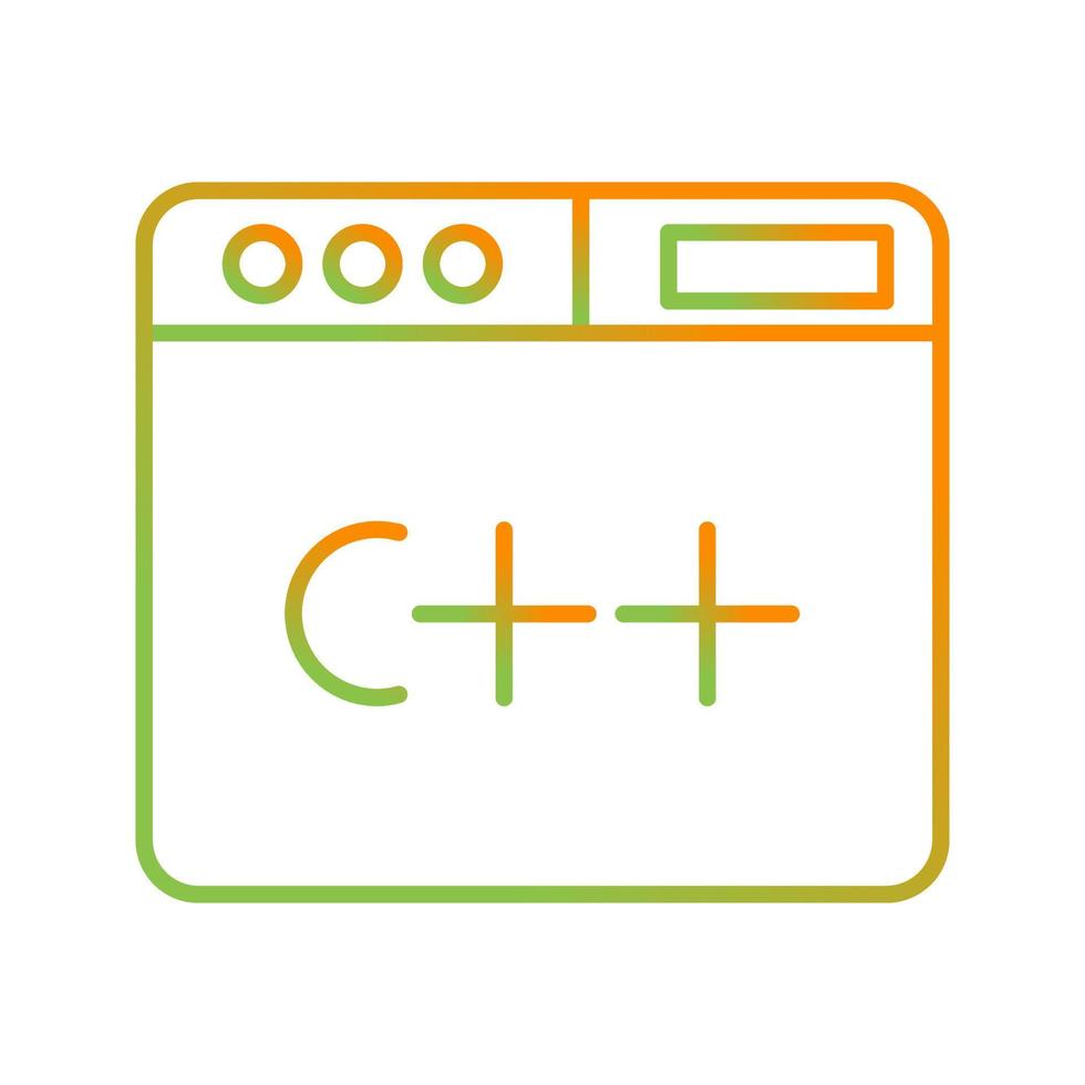 Programming language Vector Icon